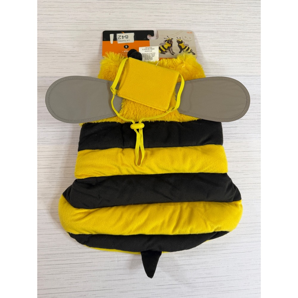 Hyde & EEK! Boutique Bumble Bee Pet Costume Small Yellow Black Halloween Dog Cat